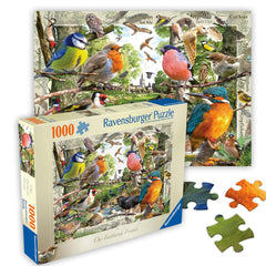 Ravensburger Our Feathered Friends: backyard birds scene for mindful relaxation