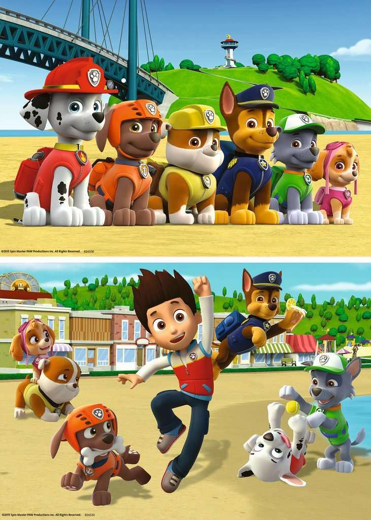 Ravensburger Paw Patrol puzzle set supports small hands with age-appropriate pieces.