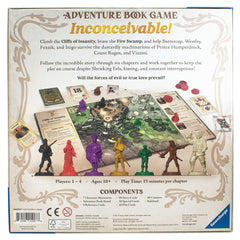 Ravensburger Princess Bride Adventure Book Game rulebook makes learning quick and setup easy.