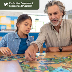 Ravensburger Rockefeller Center christmas tree image for festive nostalgia and focus