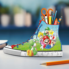 Ravensburger Super Mario Sneaker glare-free materials offer durable, secure assembly.
