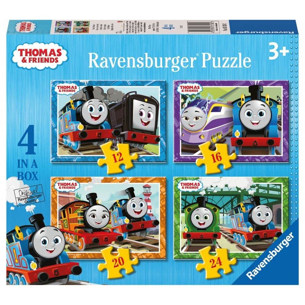 Ravensburger Thomas & Friends puzzle scene 1 boosts concentration for kids