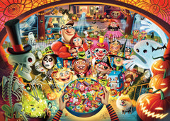 Ravensburger Trick or Treat puzzle box image; ideal for family puzzle night.