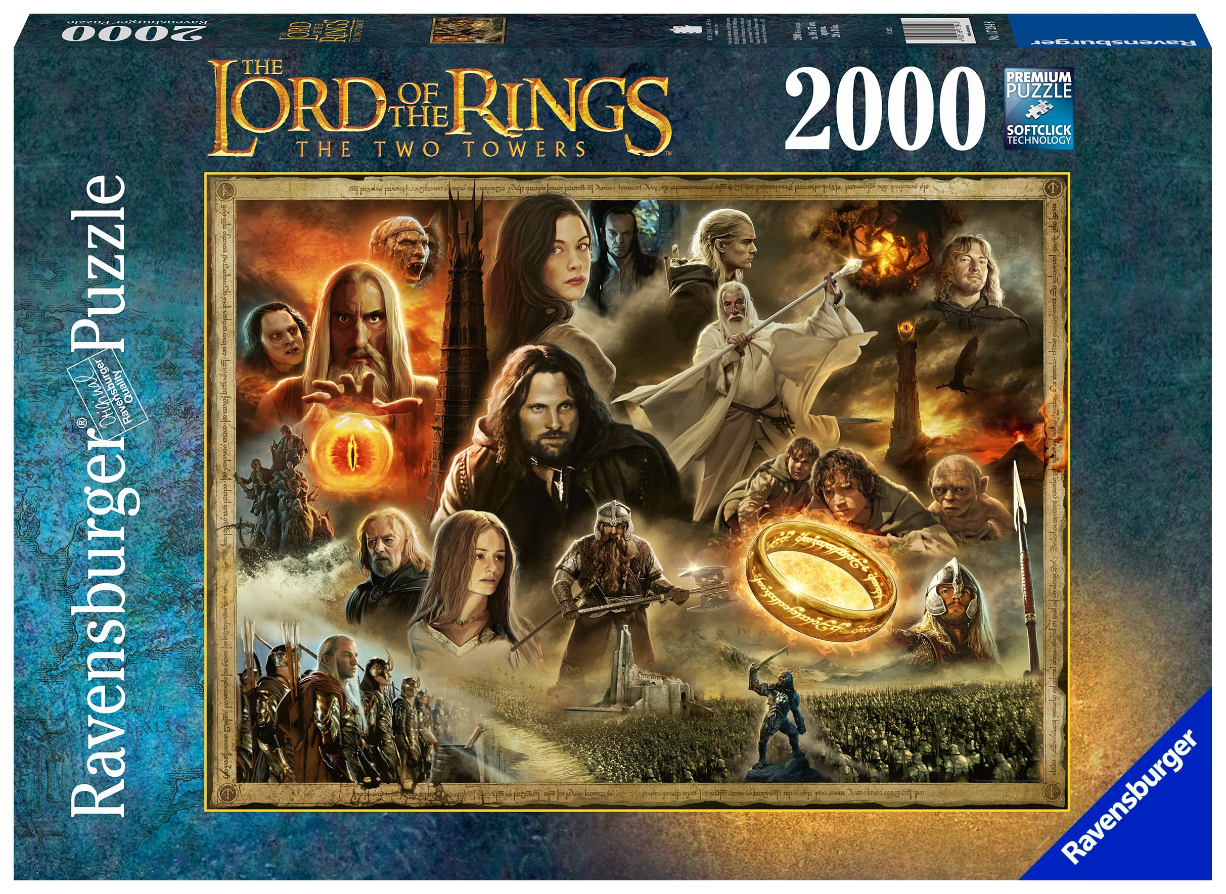 Ravensburger Frodo and Gandalf scene for a challenging, quiet puzzle session