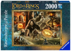 Ravensburger Frodo and Gandalf scene for a challenging, quiet puzzle session