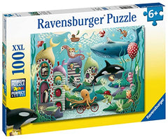 Ravensburger Underwater Wonders 4-8 age range is supported by kid-friendly puzzle design