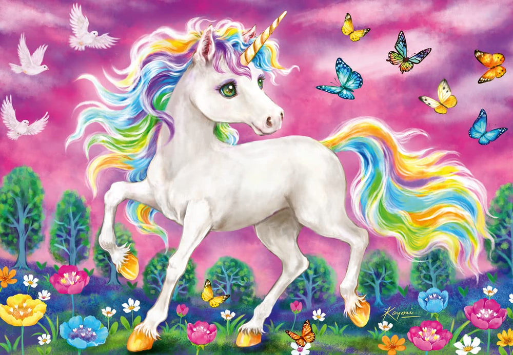Ravensburger puzzle design with rainbow colors to spark curiosity and learning