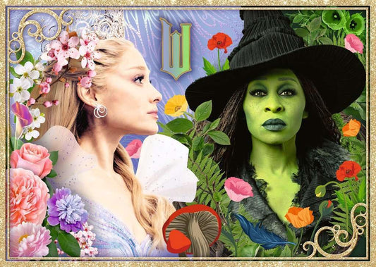Ravensburger Wicked Movie Part 2 puzzle box and pieces fit securely for a satisfying build.