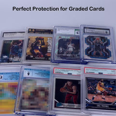 Rayvol sleeves offer clear visibility while safeguarding graded slabs during handling.