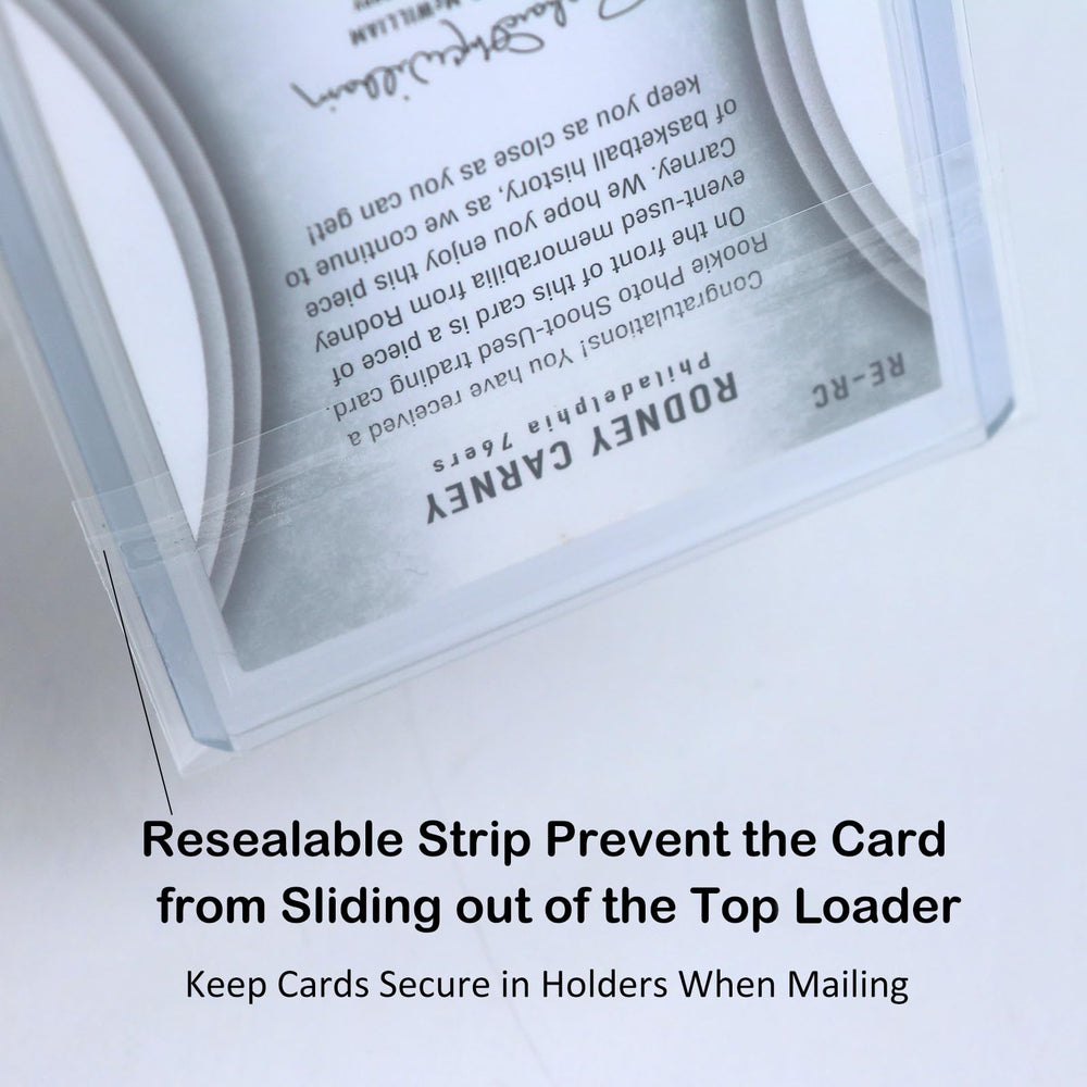 Rayvol ultra clear polypropylene archival-grade material enhances visibility.