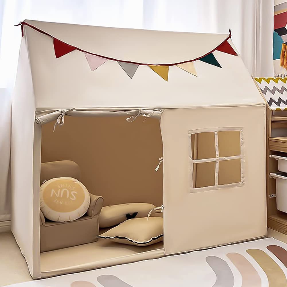 Razee Kids Tent sized for 4-5 kids to share imaginative adventures.