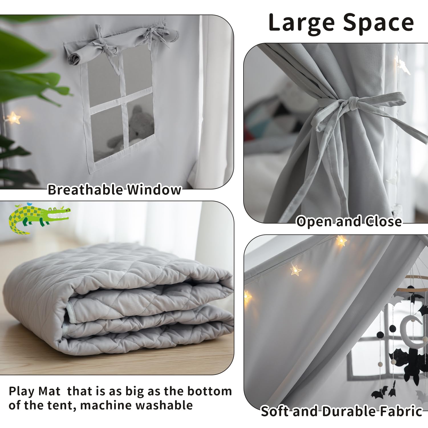 Razee Play Tent Room Decor for a charming kid's nook.
