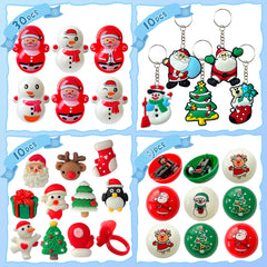 RBONIGHT Christmas squishy characters with soft textures for festive fun