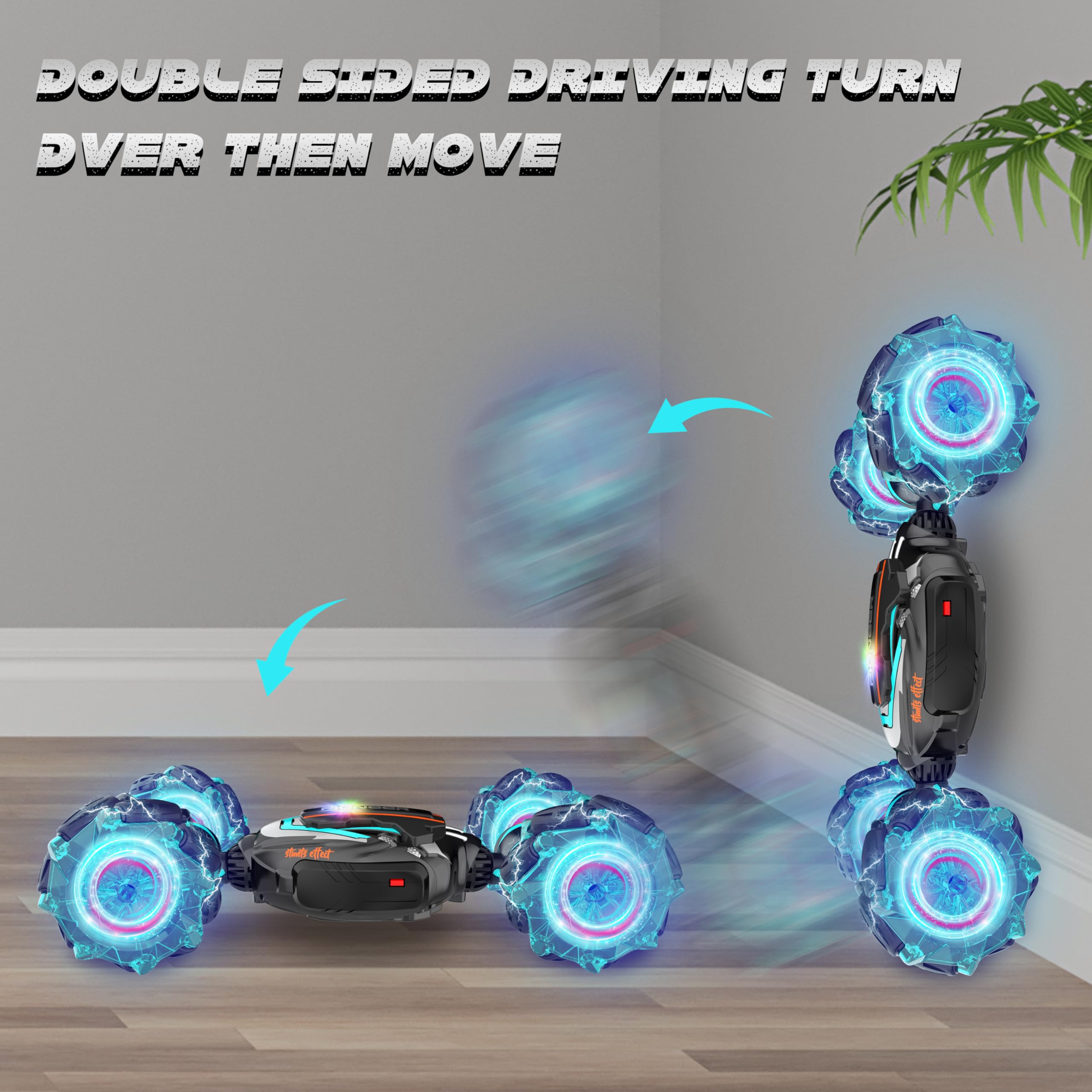 Rcabcar gesture-control watch enables intuitive play, perfect for quick stunts and classroom demos.