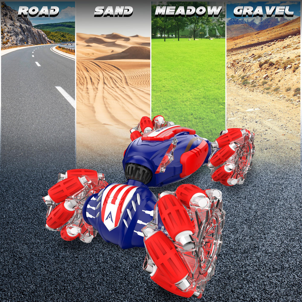 Rcabcar indoor-outdoor versatility lets kids drift and race anywhere