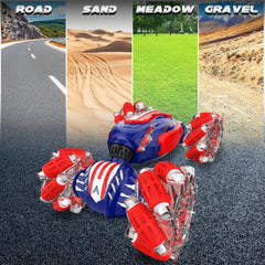 Rcabcar indoor-outdoor versatility lets kids drift and race anywhere