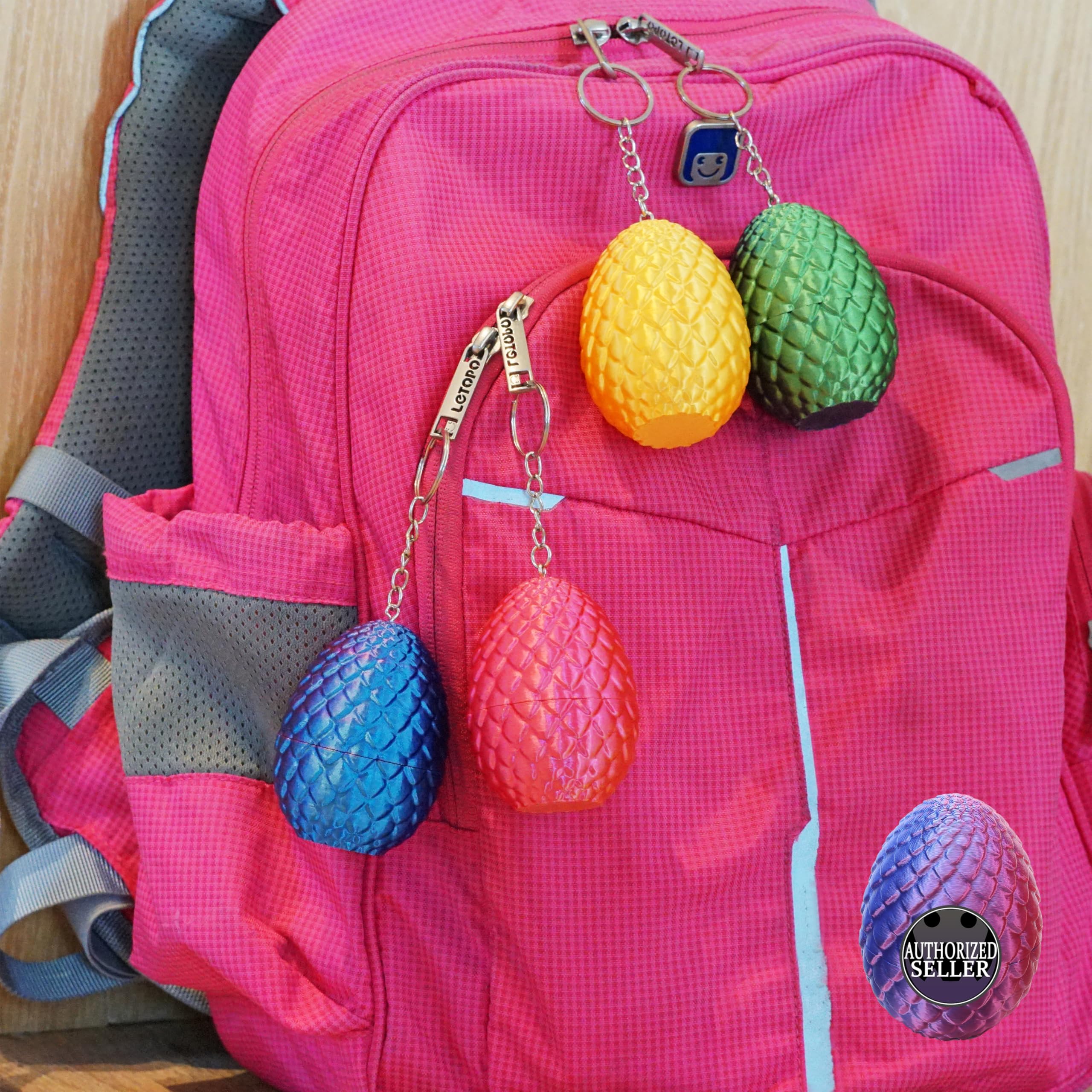 RCARQMU 3D-printed egg exterior details that spark curiosity