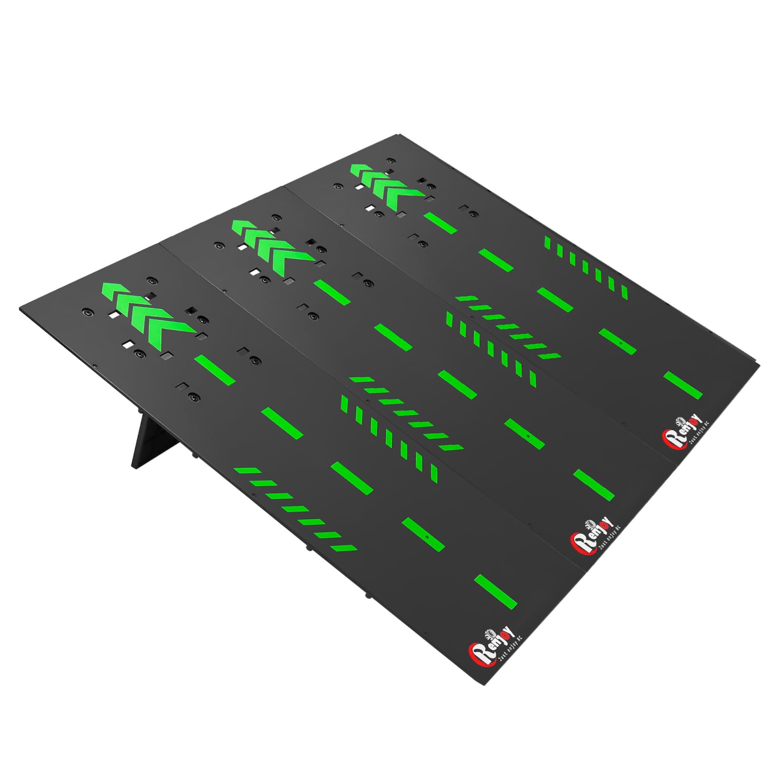 RCenjoy RC Jump Ramp black variant ready for quick setup and play
