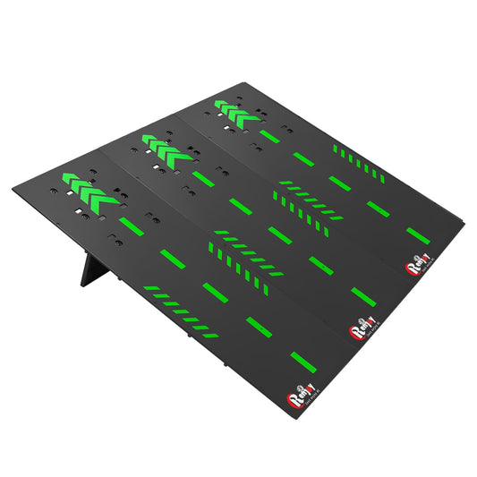 RCenjoy RC Jump Ramp black variant ready for quick setup and play