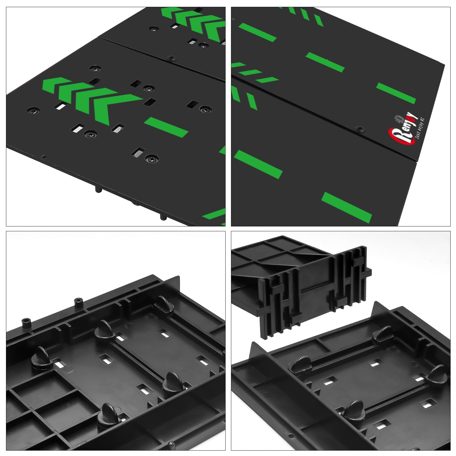 RCenjoy Jump Ramp folded for easy storage and portability