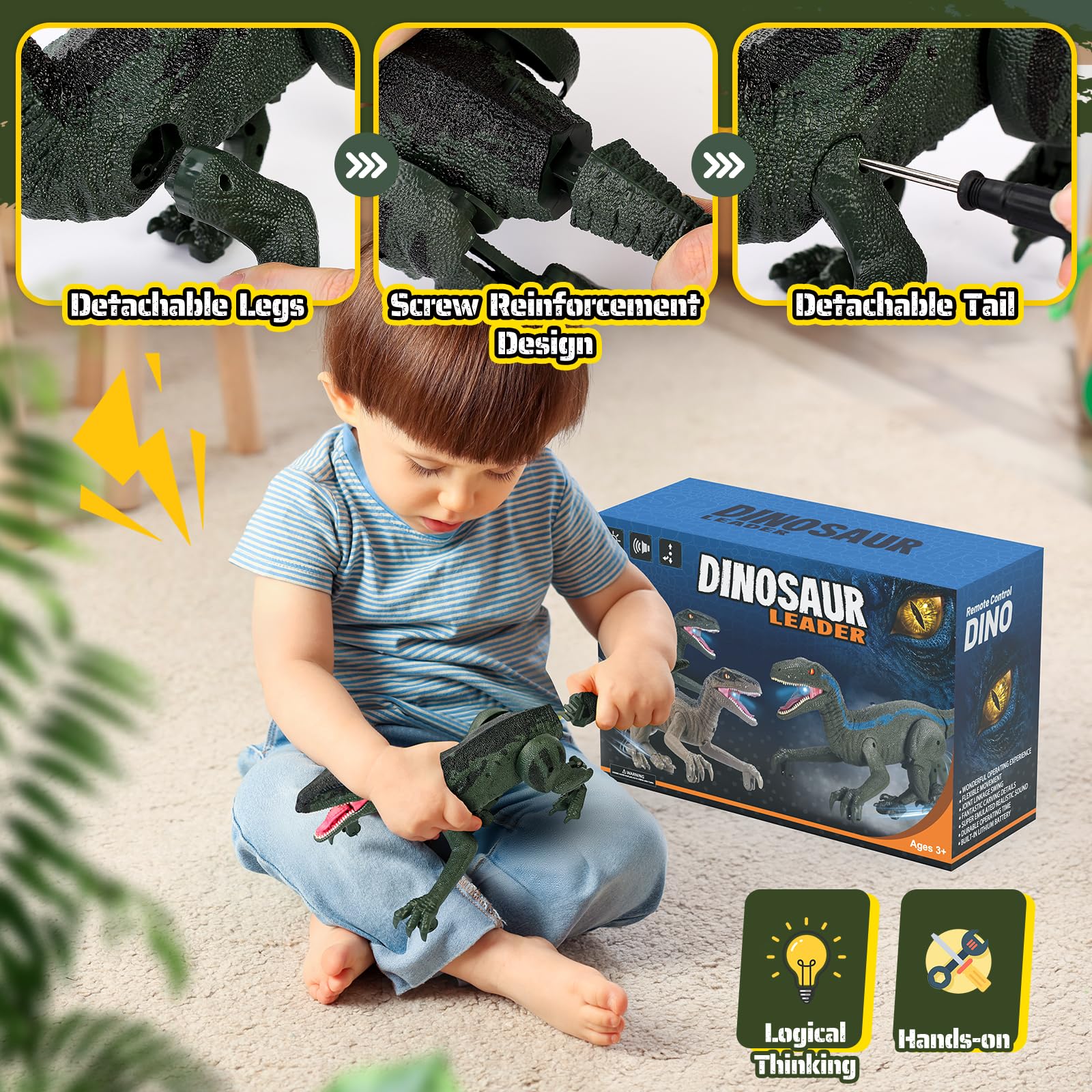 Rcfunkid dinosaur toy makes a memorable gift for celebrations.