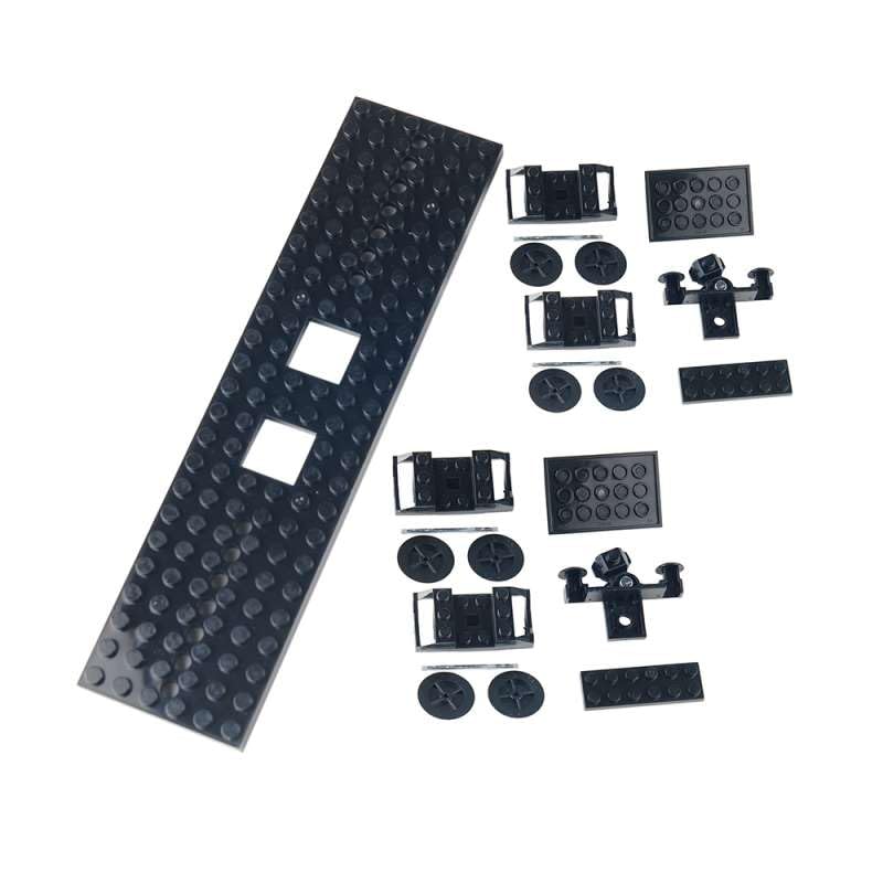 RCmall MOC City railway tracks expand your track layouts with sturdy connections