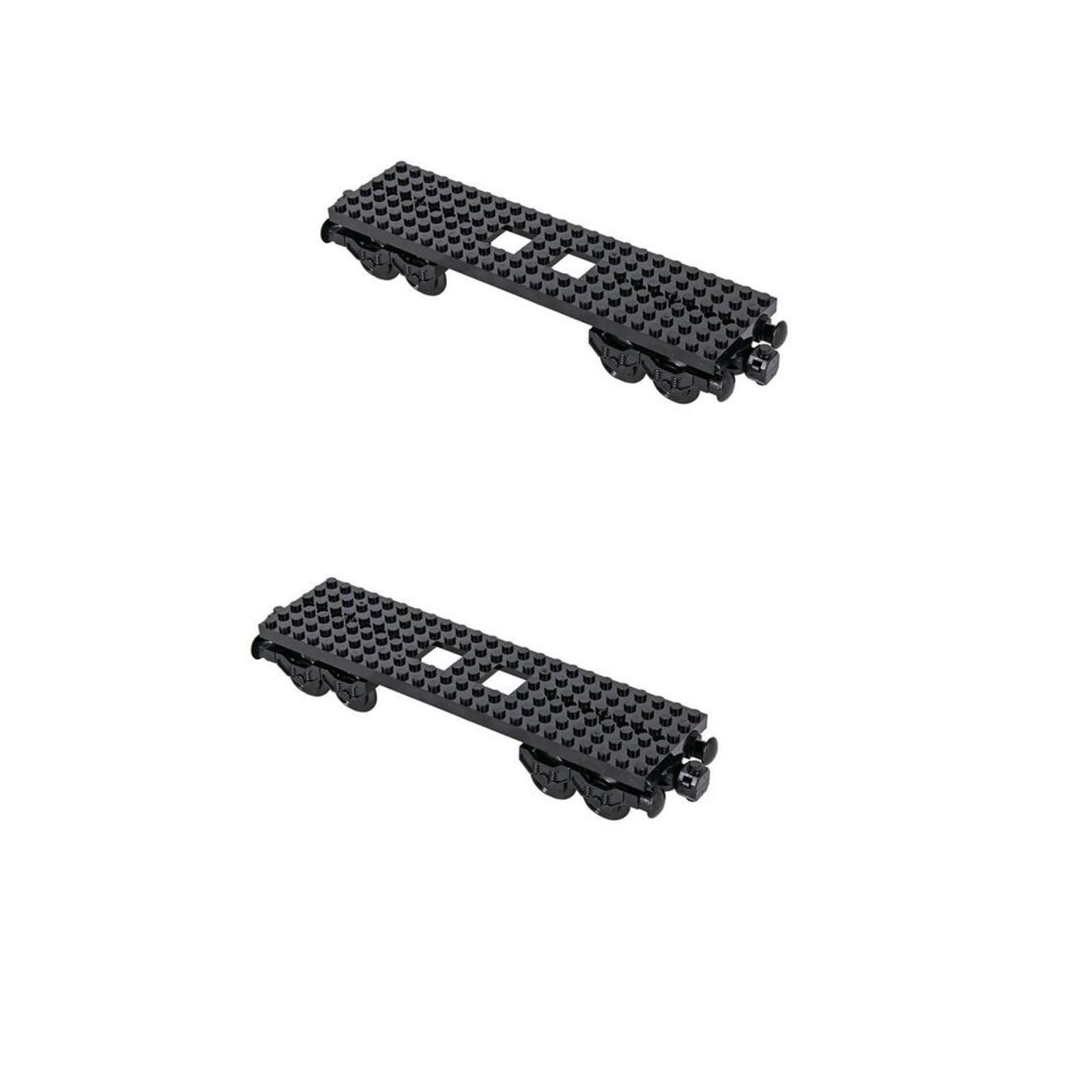 RCmall MOC City train base wheels for smooth rolling in custom layouts