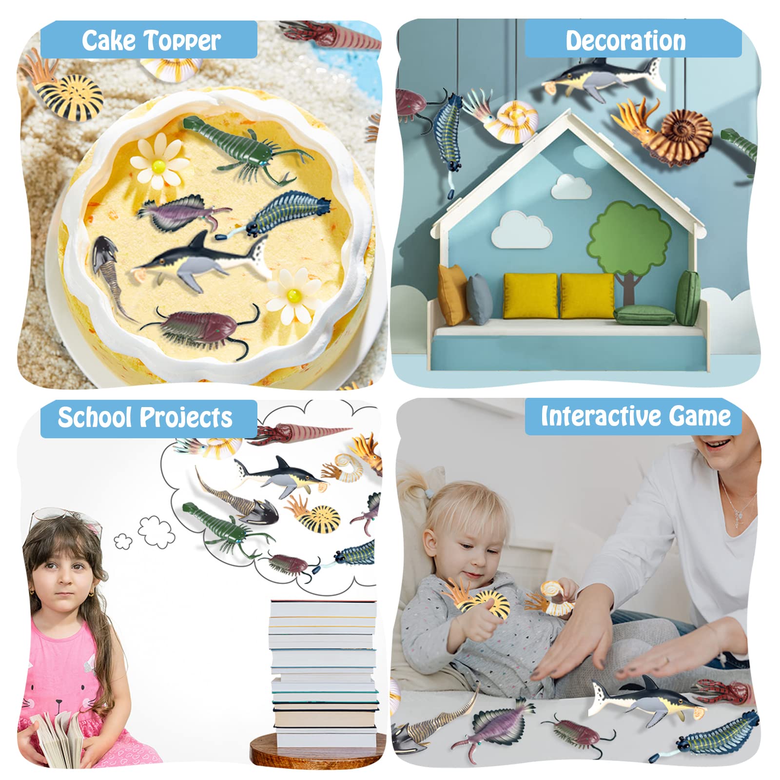 RCOMG Eurypteroid figure perfect for sensory bins and project dioramas