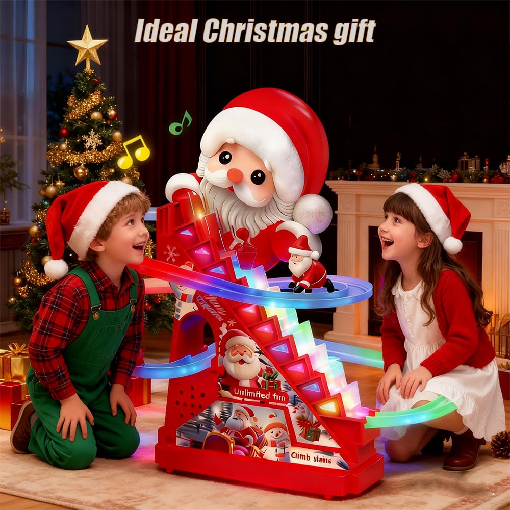 RCOOS compact Christmas playset—perfect for small play areas