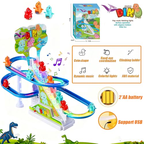 RCOOS Santa figurine on the climbing track with bright colors for festive play.