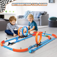 Rcovasc race set used for solo play or friendly competition