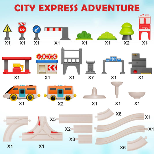 Rcovasc Urban Rail train motor powers smooth, reliable city rides for kids