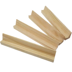 RCP PRODUCTS wooden domino trays set of 4 for organized play