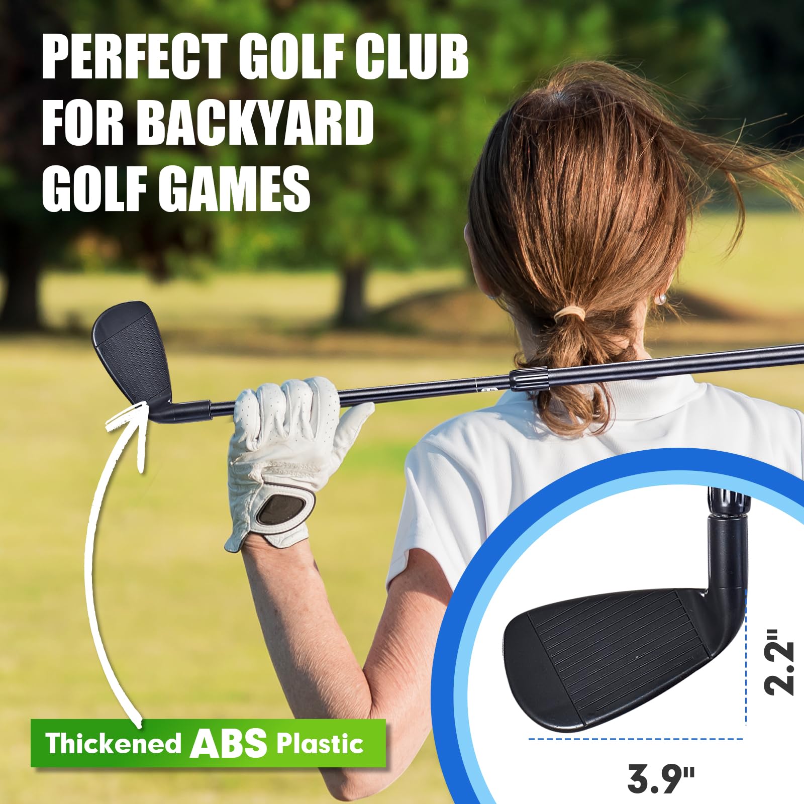 RCROKS ABS plastic head for safe beginner-friendly practice
