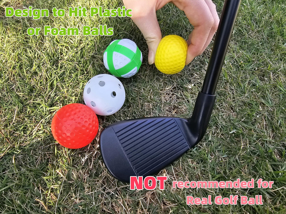 RCROKS lightweight golf club fits into a bag for on-the-go sessions