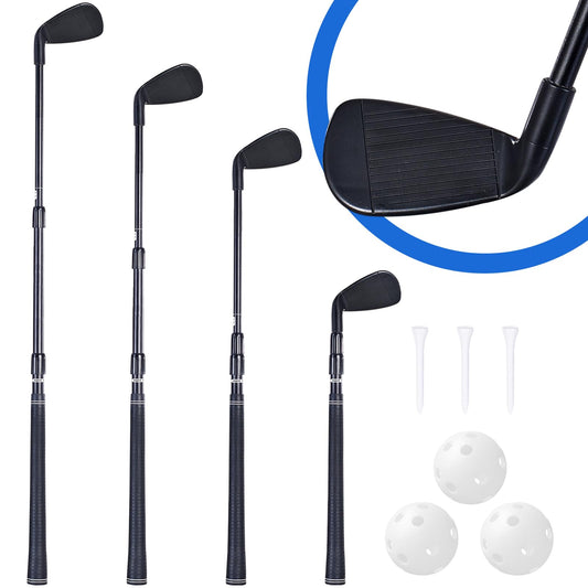 RCROKS plastic golf club collapsible right hand for safe backyard play