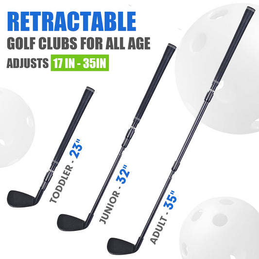 RCROKS travel-friendly golf chip club ready for mini golf adventures