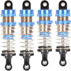 RcThjia front 72mm shock close-up showing improved travel and control