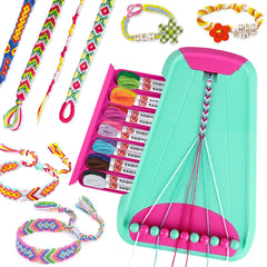 Rdfmy friendship bracelet kit cover with vibrant colors for creative play
