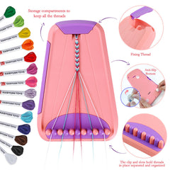 Rdfmy 14-color thread bundles enable endless color combinations for kids