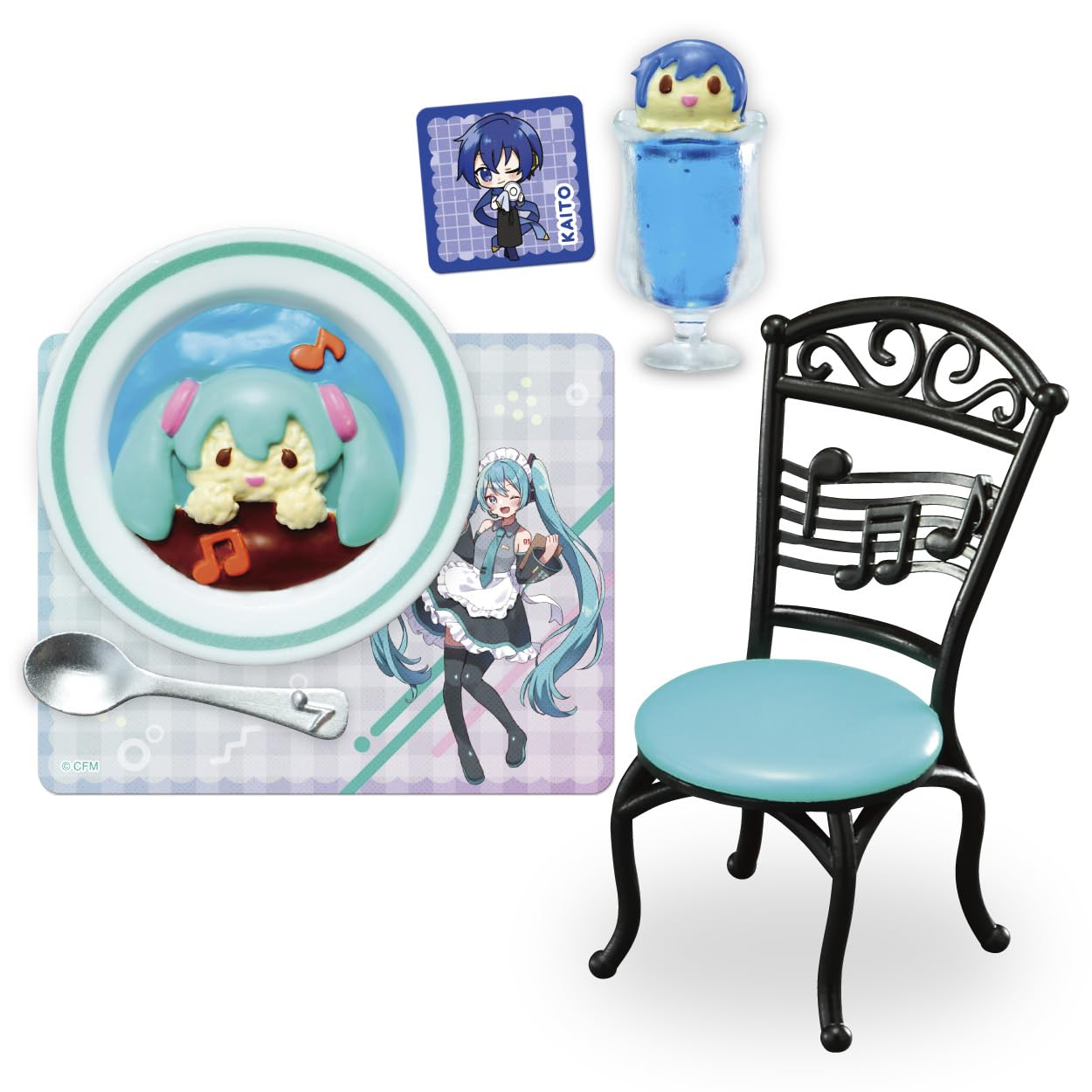 Re-Ment Hatsune Miku blind-box packaging glimpse.
