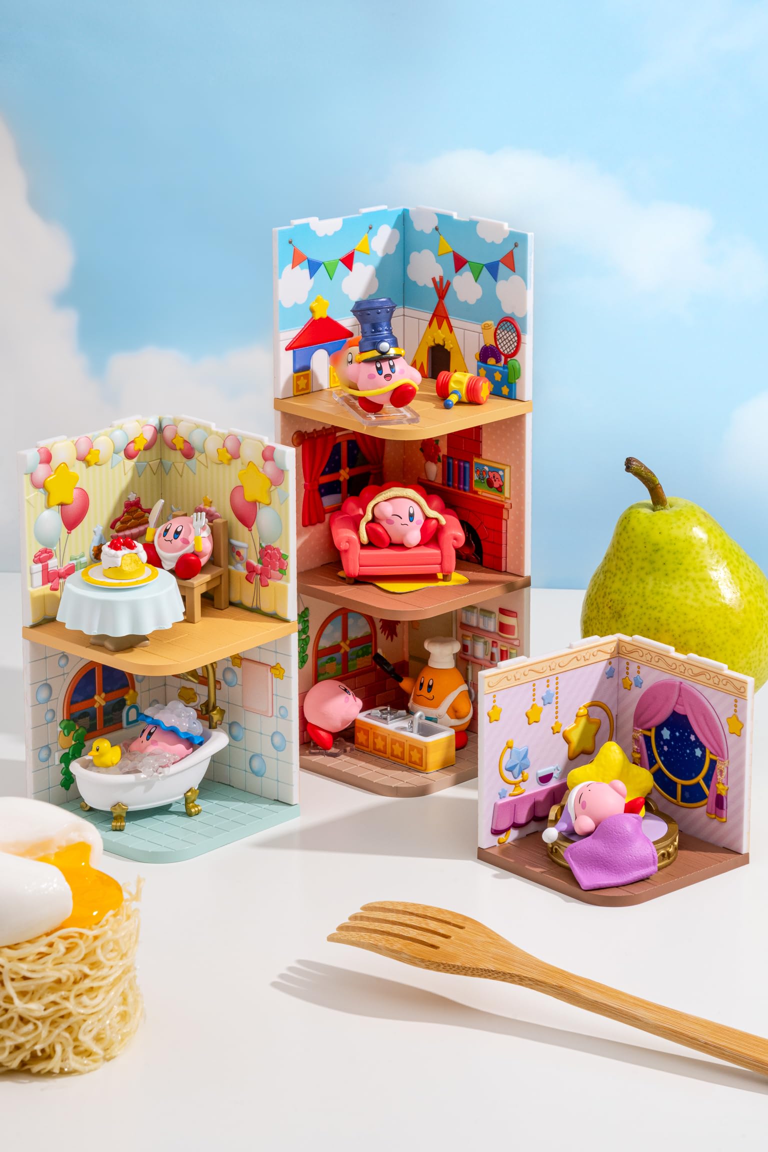Unboxing excitement as you reveal a Kirby mini figure