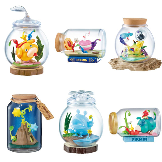 Re-Ment Pikmin Terrarium 2-Blind Box figure displayed on a shelf