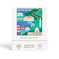 Reach International Outfitters DC Adventure Card scratch-off reveal guiding your next activity