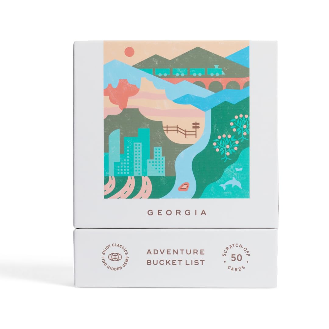 Reach International Outfitters Georgia Adventure Bucket List cover image helps plan memorable trips