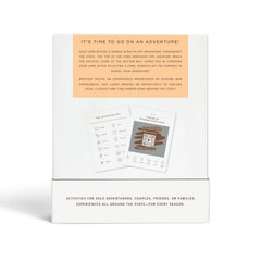 Gift packaging card presents a thoughtful, experience-based Arkansas gift for travelers