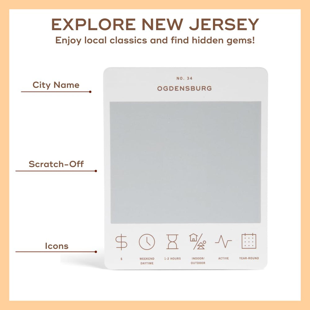 Reach International Outfitters NJ season icons – match activities to the best time of year.