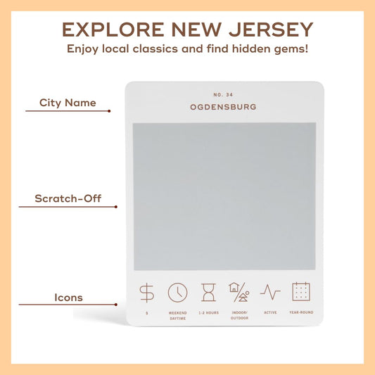 Reach International Outfitters NJ season icons – match activities to the best time of year.
