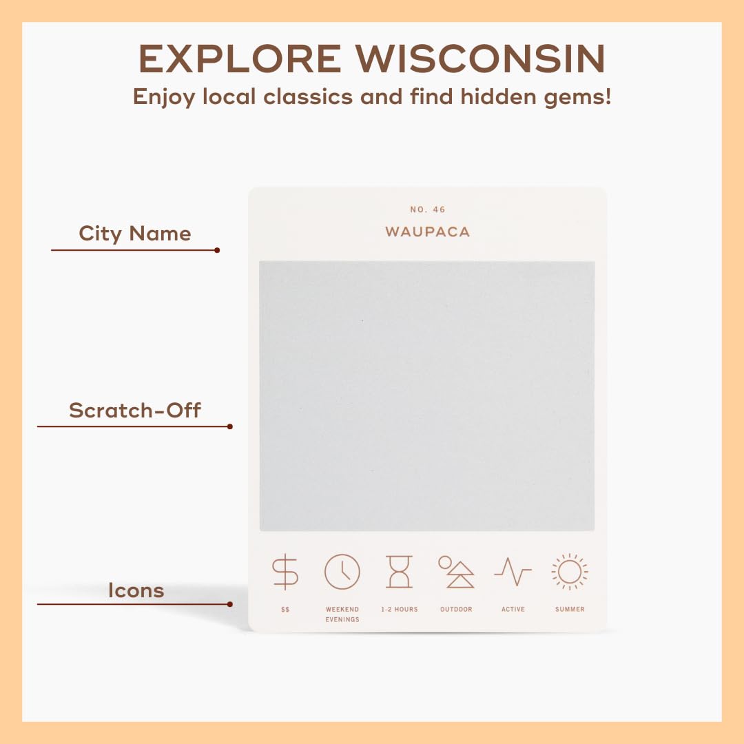Reach International Outfitters Wisconsin adventure map helps you plan trips.