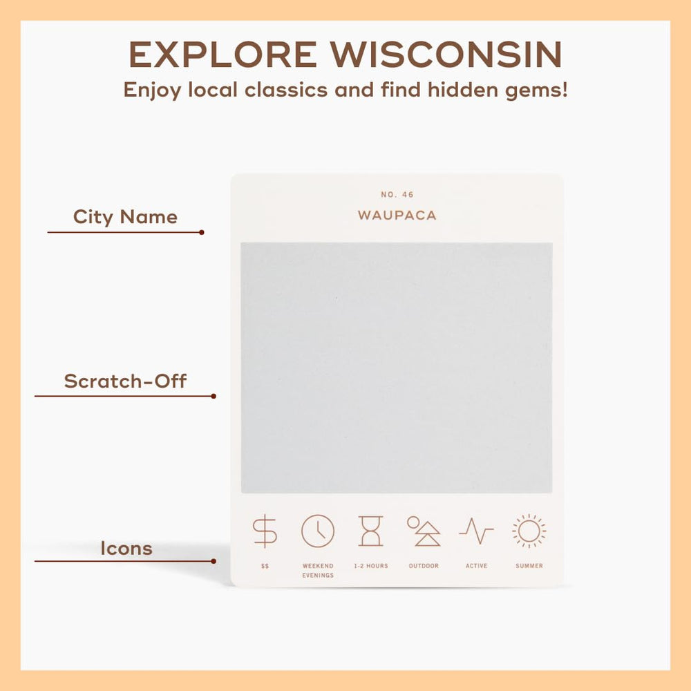 Reach International Outfitters Wisconsin adventure map helps you plan trips.